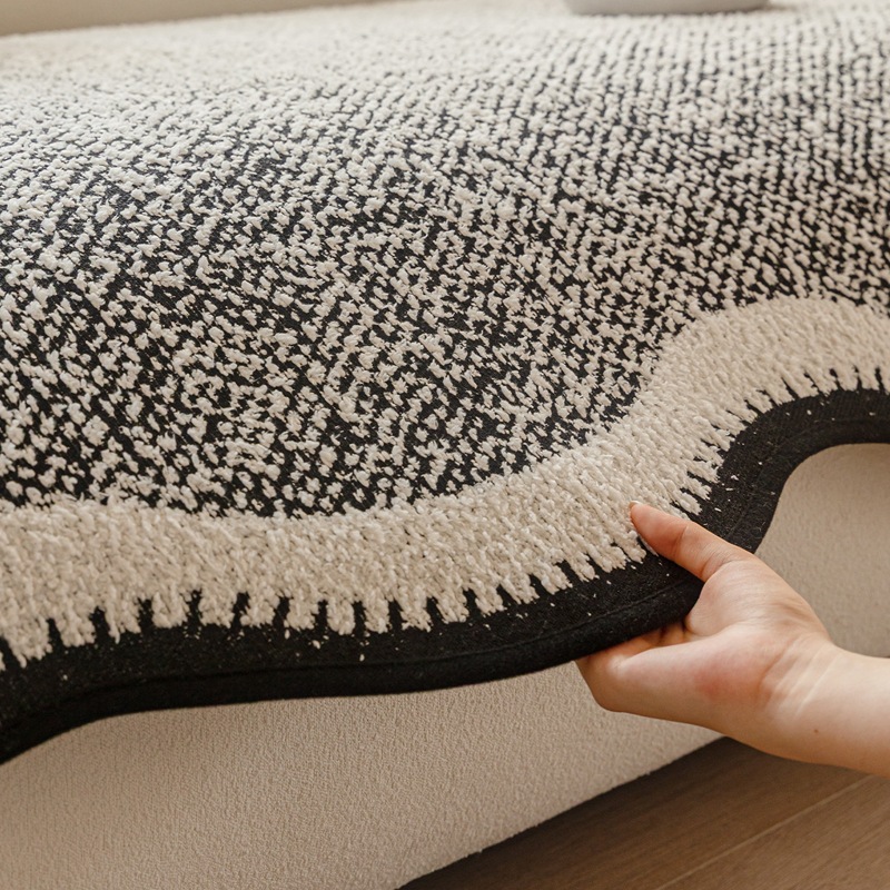 Skridsikkert luksus sofabetræk i fløjl til stuen_voghion.com