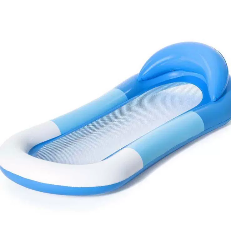 网红游泳圈成人网布底浮排游泳浮床陪伴大浮力浮垫大设计甜甜圈