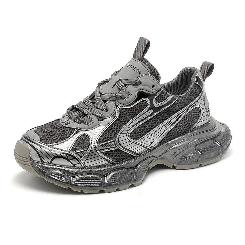 Трендовые универсальные комфортные спортивные кроссовки на платформе для отдыха, европейский стиль, корейский стиль