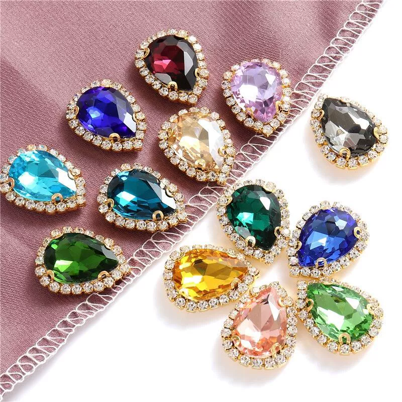 Glass crystal bracelet, wedding dress, bag, pack, decorations, accessories