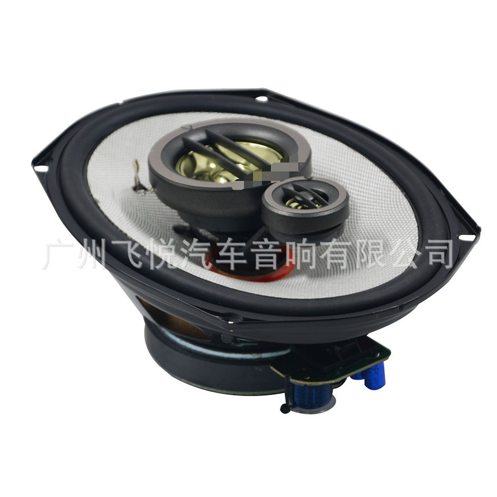 Wholesale Car Audio Coaxial Speaker 7X 10inch Mid-Bass Speaker with Tweeter Direct Drive Hq718