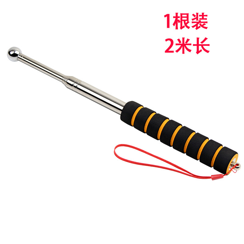 実力工場の空ドラムハンマー検査室ハンマー1メートル2メートルの長さのステンレス伸縮ドラムハンマー工具は床タイルの壁面を検査する