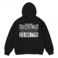 E574 Supreme FW24 On God Hooded Sweatshirt Black