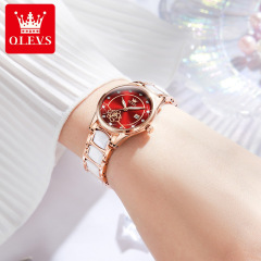 一件代發歐利時品牌手錶進口機芯石英表網紅防水520女士手錶