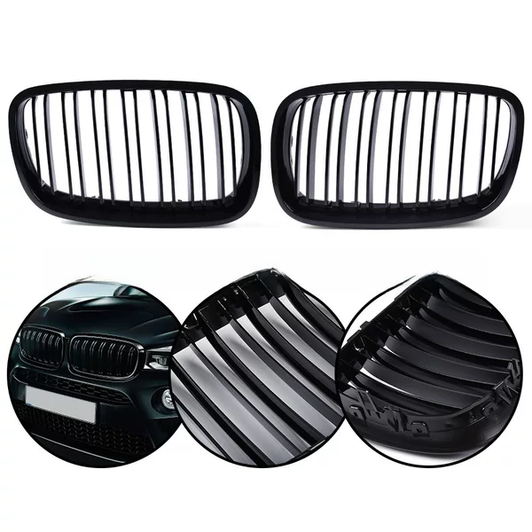 Suitable for BMW X5 E70/E71 double-line grille X5 special grille air intake grille BMW grille