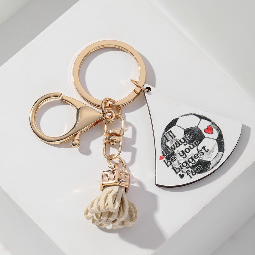 Décontractée Lettre Balle Bois Unisexe Porte-Clés display picture 10