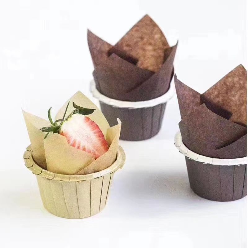 ベーキングカップケーキ紙カップエアフライヤーケーキトフィーカップ特殊カーリングポニーモールド蒸しオーブン|undefined