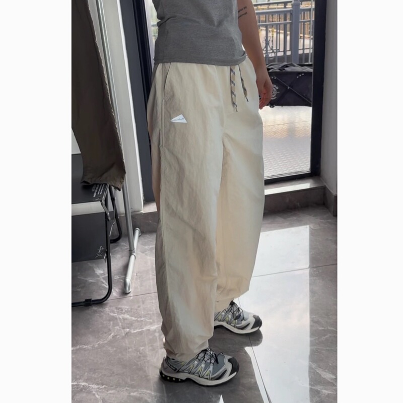 Mountain Hiking Pants Tapered Straight Pants Summer Small Checkered Fabric Three-Proof Men's and Women's Casual Sports Versatile Pants