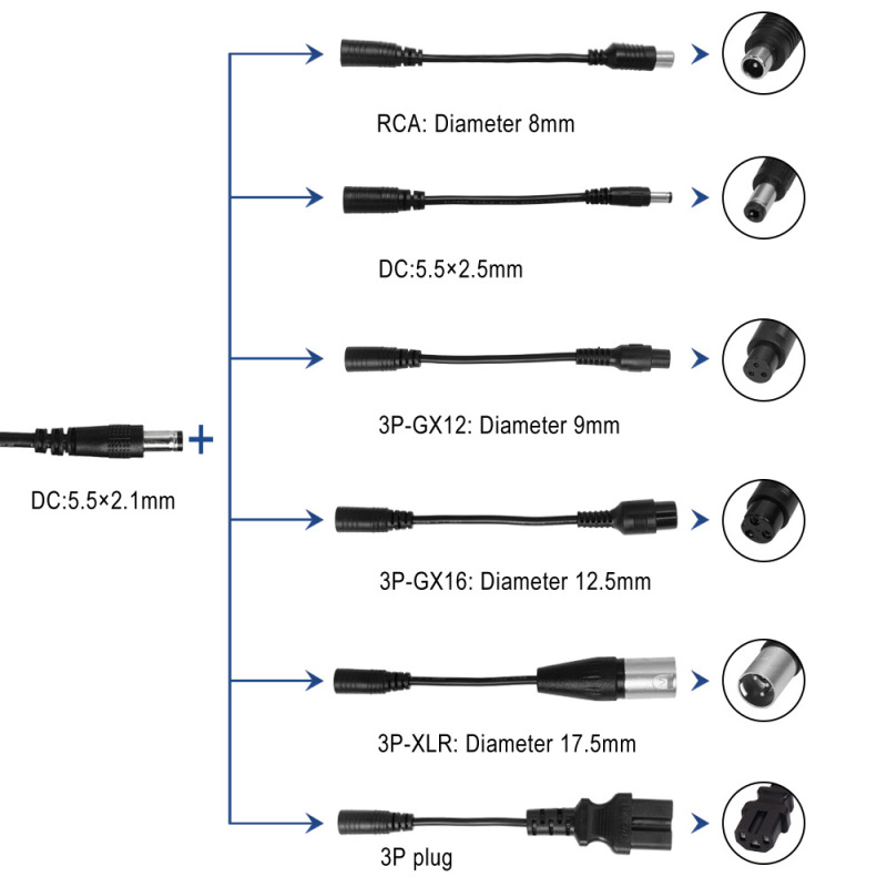電源アダプタDC 42v 2a電動スクーター部品AC100-240V DC 24-36vリチウム電池|undefined