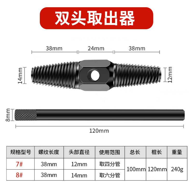 5点セット糸切れ取り出し器蛇口三角弁水管糸切れ糸取り出しダブルヘッド糸切れ取り出し工|undefined