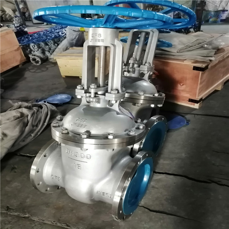 中型 重型不锈钢法兰闸阀 Z41W-40P Z41Y-40P 单闸板不锈钢闸阀