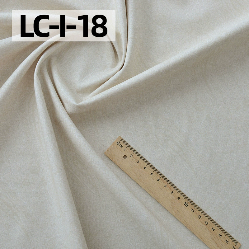 纯棉布料手工diy衣服包包田园碎花印染全棉面料棉布卡其红色花园