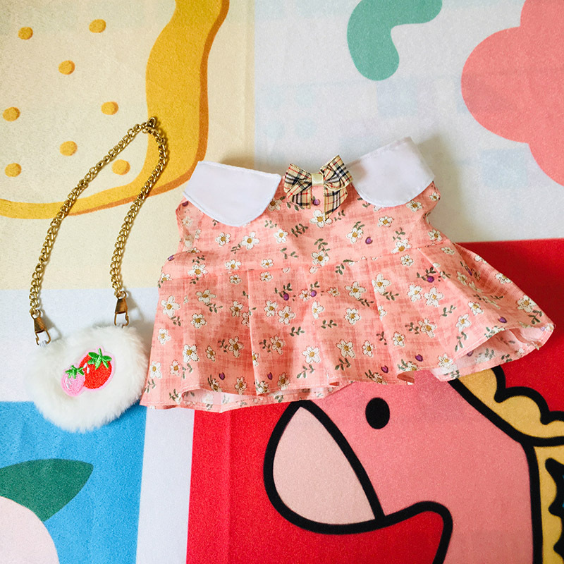 Celebridad en línea ácido hialurónico pato Ropa Accesorios felpa juguete falda pelo banda traje accesorios pequeño pato amarillo muñeca Accesorios