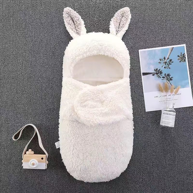 Bebé abraza bolsa de dormir otoño-invierno engrosado frío y cálido recién nacido paquete de salida - mes