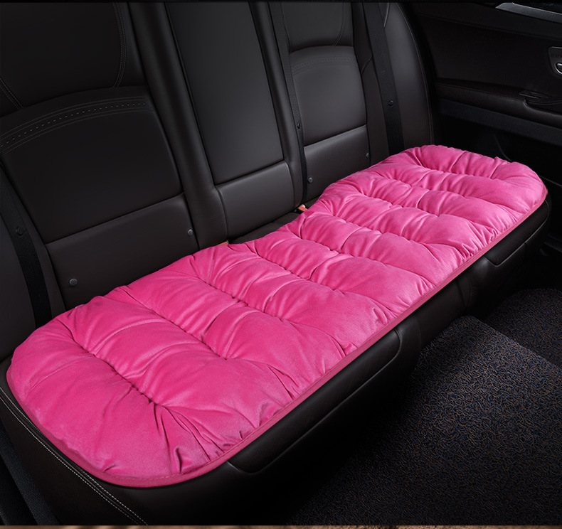 Daifa car cushion winter plush seat cushion thickened rear row Universal New Single piece square cushion feather velvet seat cushion