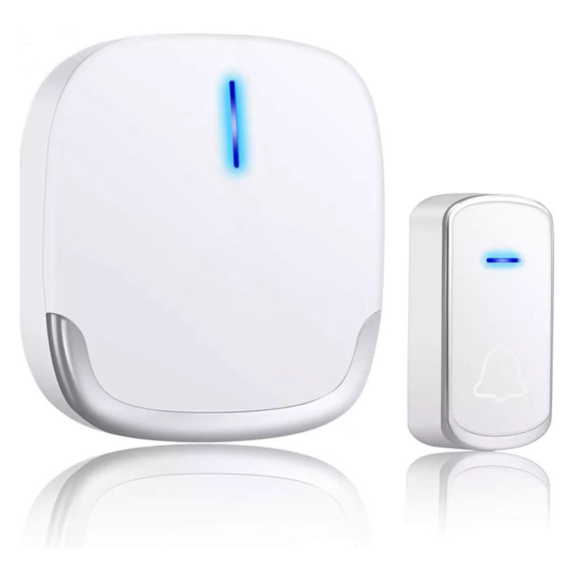 跨境智能一拖一无线门铃家用智能电子门铃音乐遥控门铃老人呼叫器