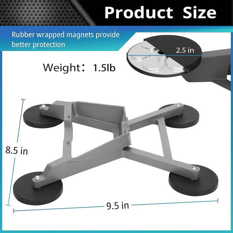 Amazon star aluminio techo de soporte magnético soporte de señal móvil miniV4 soporte magnético ABS