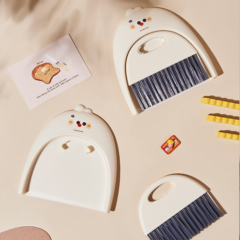 Desktop Cleaning Set Mini Small Dustpan Broom Combination Set Household Bed Sweeping Garbage Shovel Kidsren's Small Broom