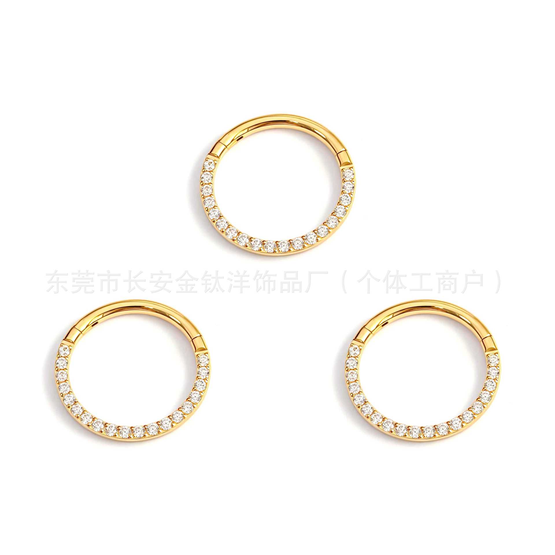 Labret piercing jewelry detail image