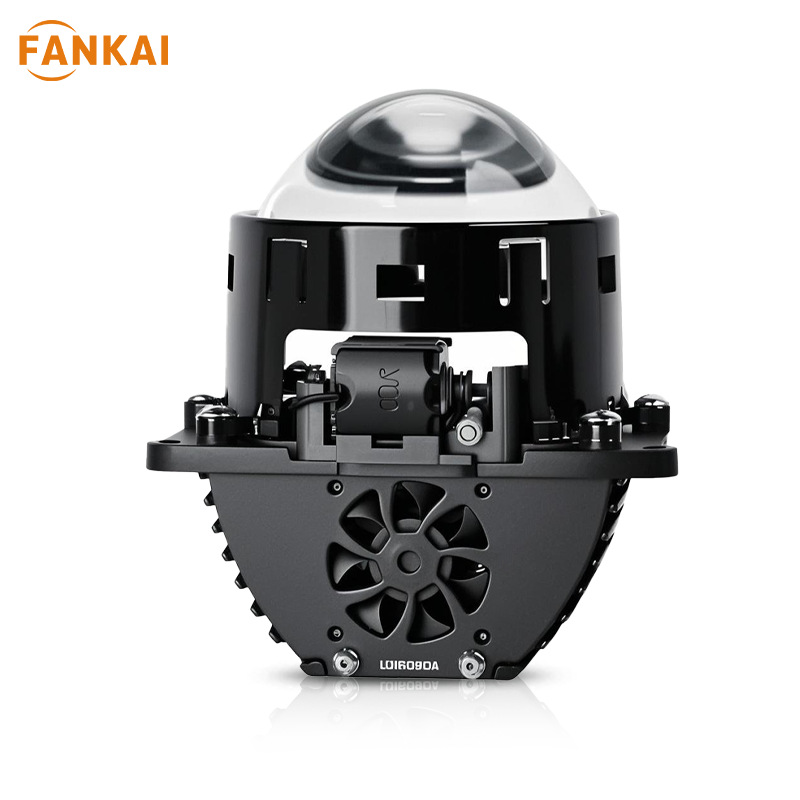 T59 faros de coche 3 pulgadas de alto brillo doble lente led luz de coche 55W de alta potencia corta lejana y cercana a uno Bi led