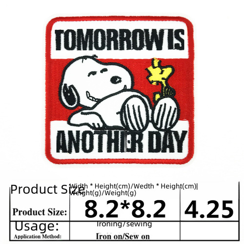 Factory Direct Hot Selling Children's Cartoon Anime Cartoon Series Embroidered Fabric Sticker Decorative Patch