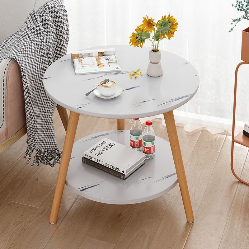 Small Round Table Coffee Table Bedroom Bedside Table Small Simple Small Coffee Table Living Room Sofa Side Table Bedside Small Table