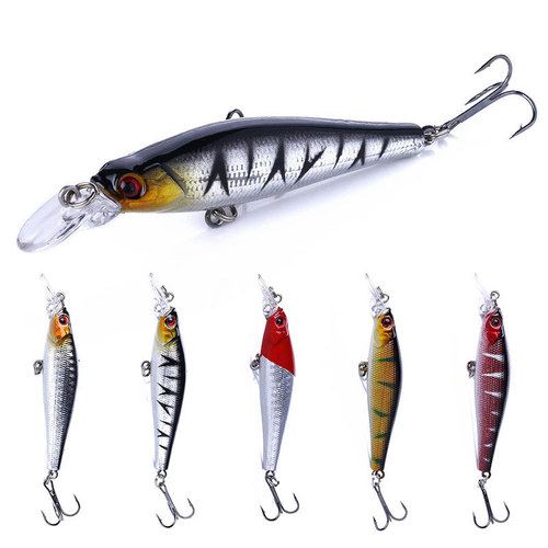 Minnow hovering Luya bait 8cm-8.5g micro-object long-range floating Milo fake bait freshwater sea fishing bionic bait