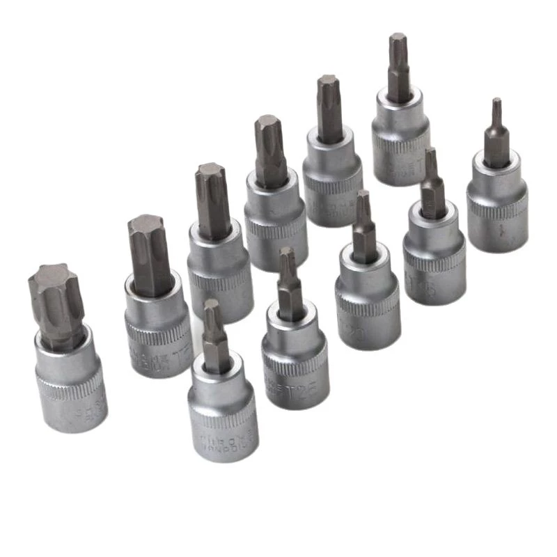 3/8 Zhongfei E-type sleeve suit 6-rog star batch sleeve flower type rotor E812 internal six-angle bond T10T20
