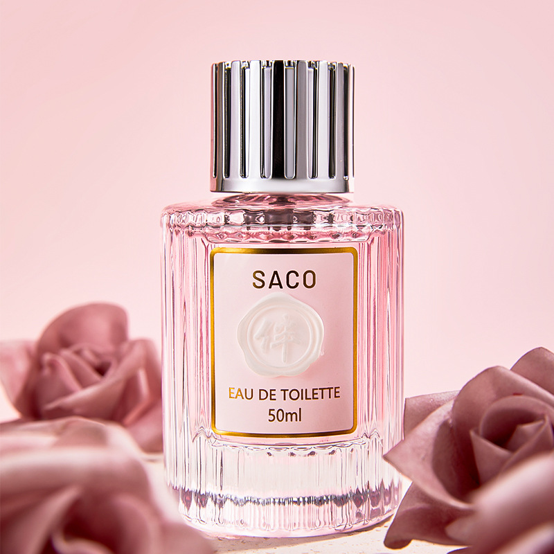 SACO Fragrant Companion Life Encounter Perfume Ladies Fragancia ligera duradera Fresco y natural Female Aceites de reina de nicho