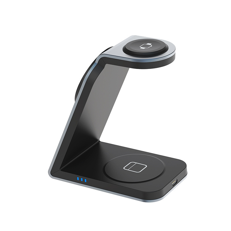 新しい SW18 金属磁気スリーインワンワイヤレス充電器 QI2 ワイヤレス充電器 Apple 携帯電話時計ギフトに適しています|undefined