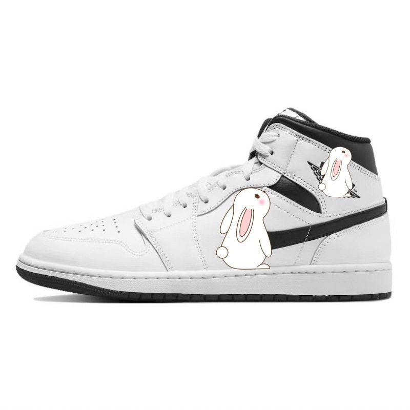 조 1 미드탑 화이트 블랙 DQ8426-132