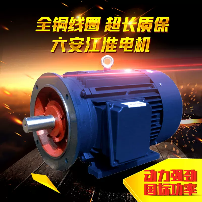 六安江淮电机注塑机专用三相异步电动机高效节能厂家直销质量保证