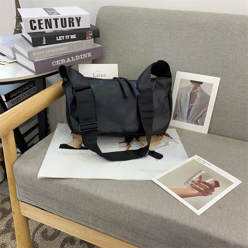 Women's Nylon Toast Bag Large Capacity Crossbody Shoulder Bag For School And Commuting Handbag Summer Storage