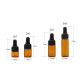 Spot 5ml Brown Dropper Bottle Octagonal Cap Sample Bottle Glass Bottle Small Capacity Essential Oil Bottle 2ml Sample Sub-bottle