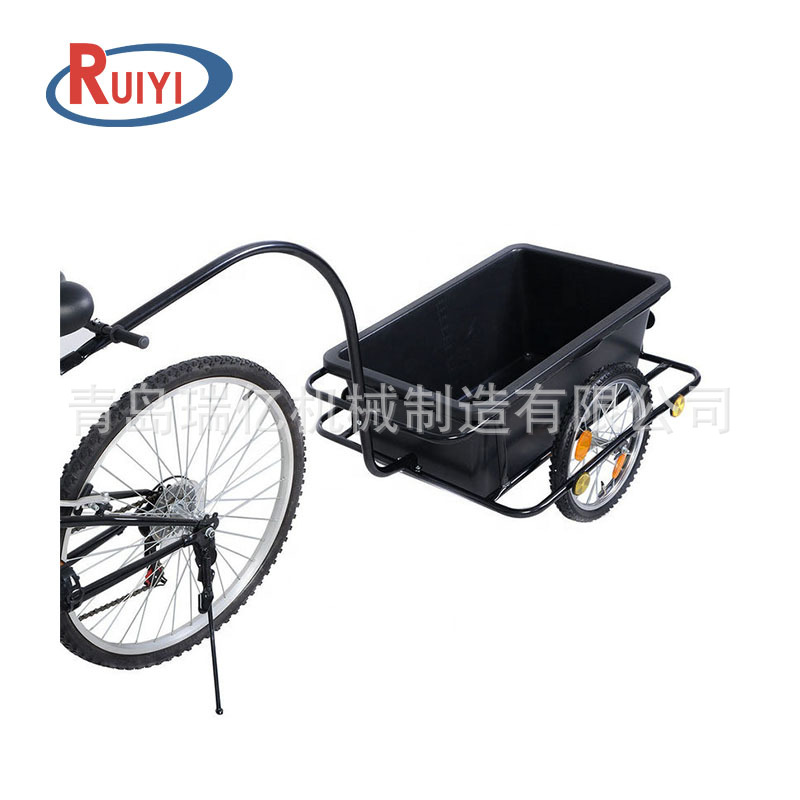 自行车后挂拉货车 露营野炊钓鱼户外拖车 后挂工具车 载物拖斗