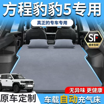 Equation Leopard 5 Inflatable Mattress Original Factory Trunk Car Sleeping Pad New Model Automatic Car Bed for Camping on the Car