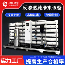 大型工业水处理设备大流量去离子水设备食品原料清洗用反渗透设备