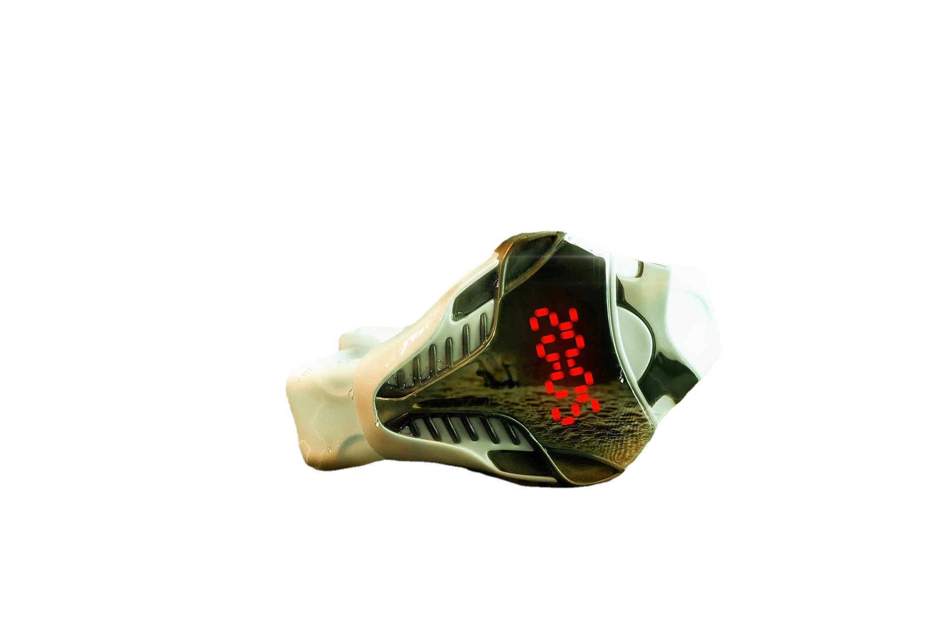 LED Sports cobra watch cross-border e-commerce best selling LED men's wristwatch trendy luminous silicone watch 5