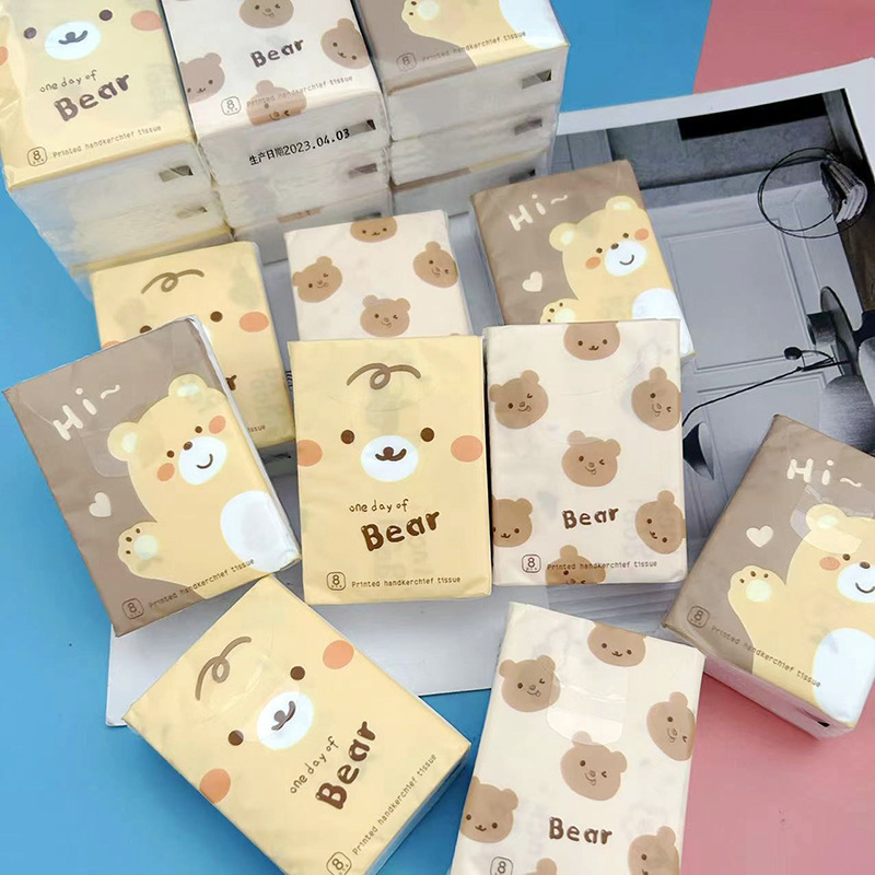 Naughty Bear Printed Handkerchief Paper Printed Tissue Portable Small Pack of Facial Tissue Toilet Paper Colorful Napkin Toilet Paper Naughty Bear Printed Handkerchief Paper Printed Tissue Portable Small Pack of Facial Tissue Toilet Paper Colorful Napkin Toilet Paper