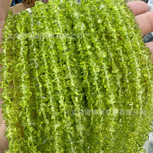 5-8mm橄榄碎石散珠不规则橄榄水晶玻璃半成品diy串珠饰品配件批发
