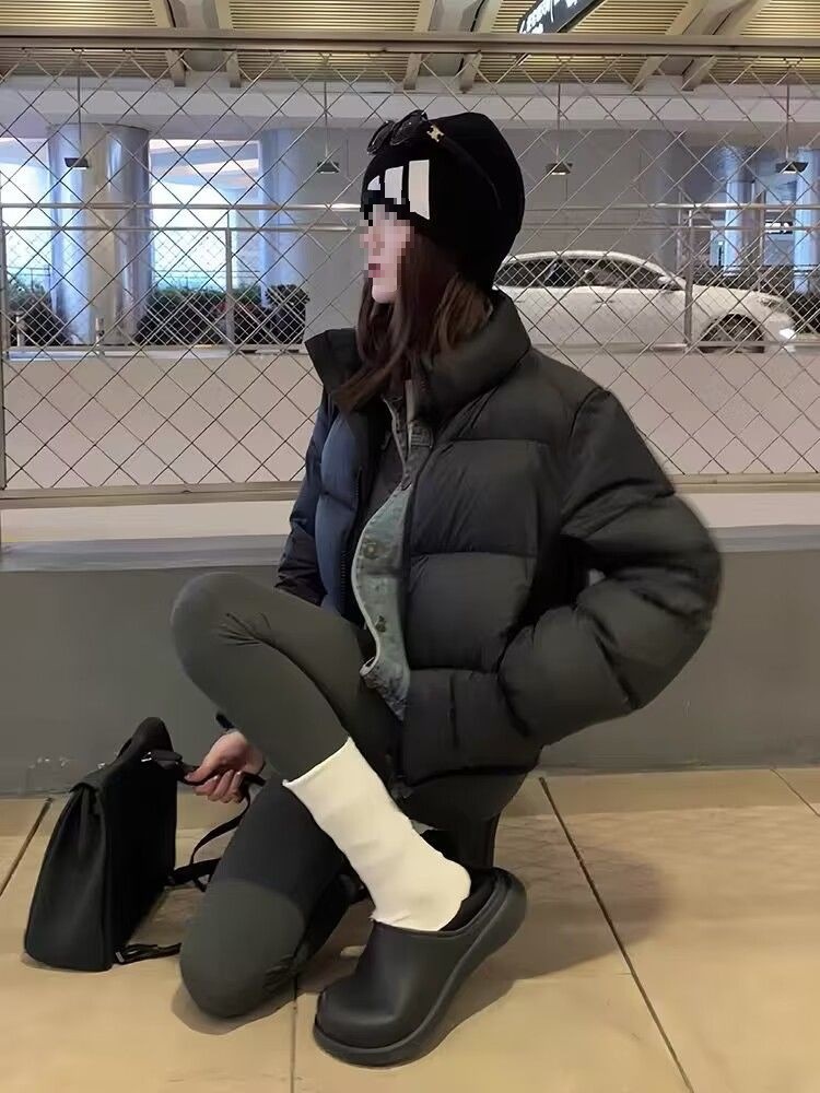 Down Jacket For Petite Women High-waisted Thickened Style_voghion.com