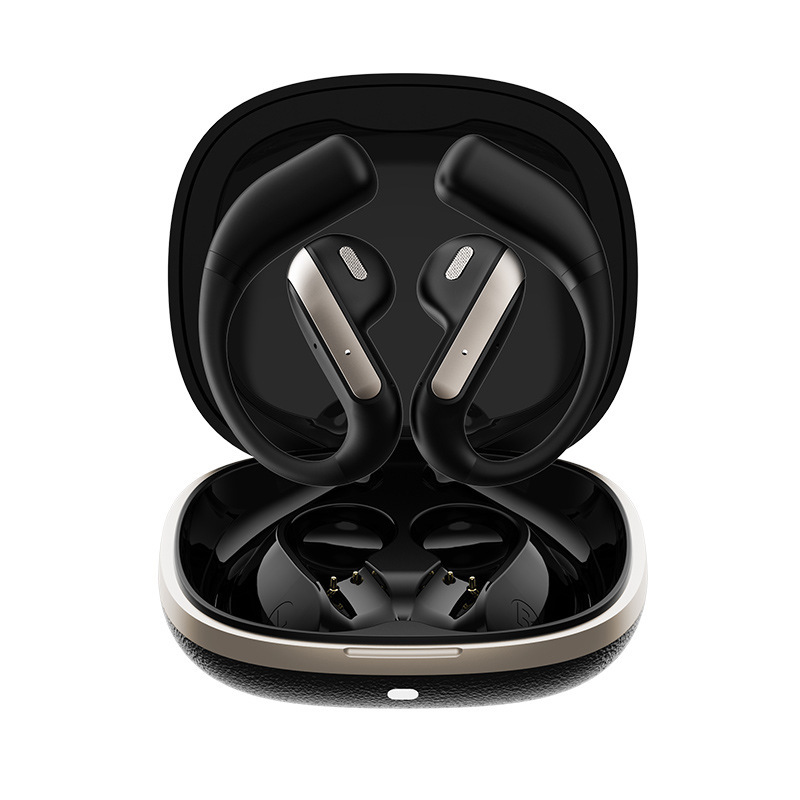 新款YJ55 AI蓝牙耳机开放半入耳 挂耳式 OWS 运动AI智能同声翻译|undefined