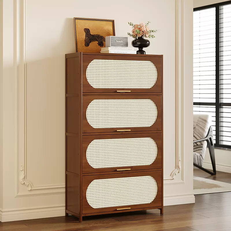 落地书架置物架家用客厅靠墙收纳储物柜学生办公书房多层整理柜子