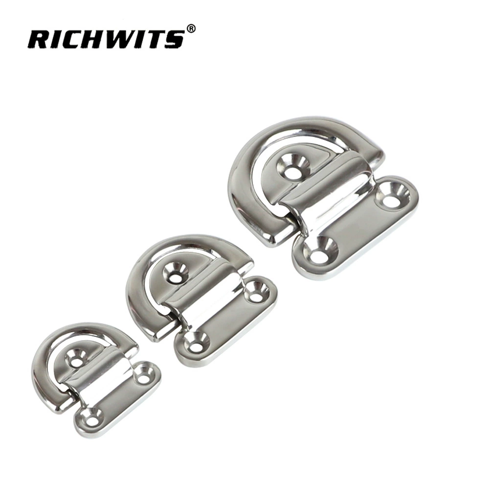 Zhibo Metal Amazon D-образная пряжка для яхты, болт для яхты, веревка с фиксированным кольцом, морская командная пряжка