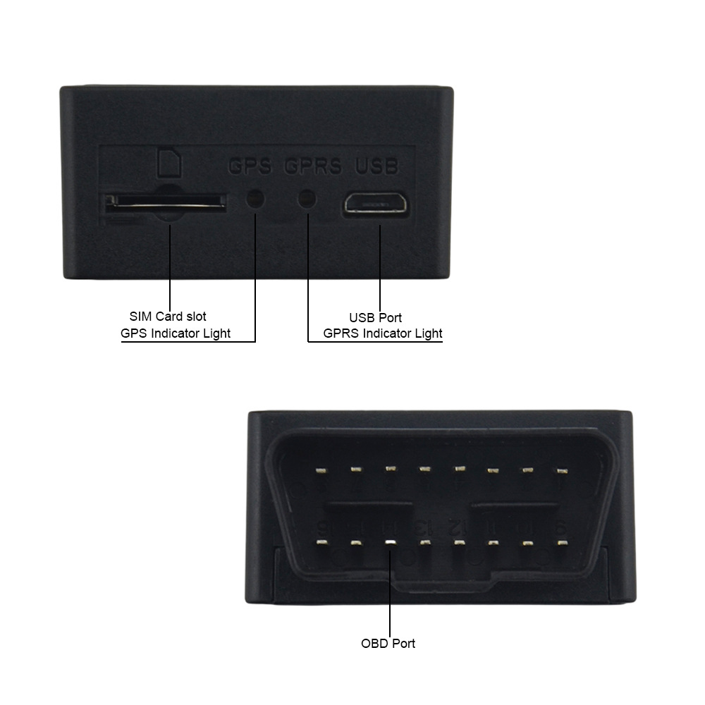 4g Tk816 Obd Vehicle Gps Locator Obd Anti-Theft Alarm Obd Interface Free Installation