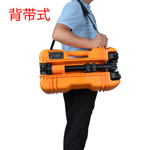 WJ893 portable mobile work lamp flood control emergency lighting lamp portable strong light waterproof searchlight can be raised and lowered