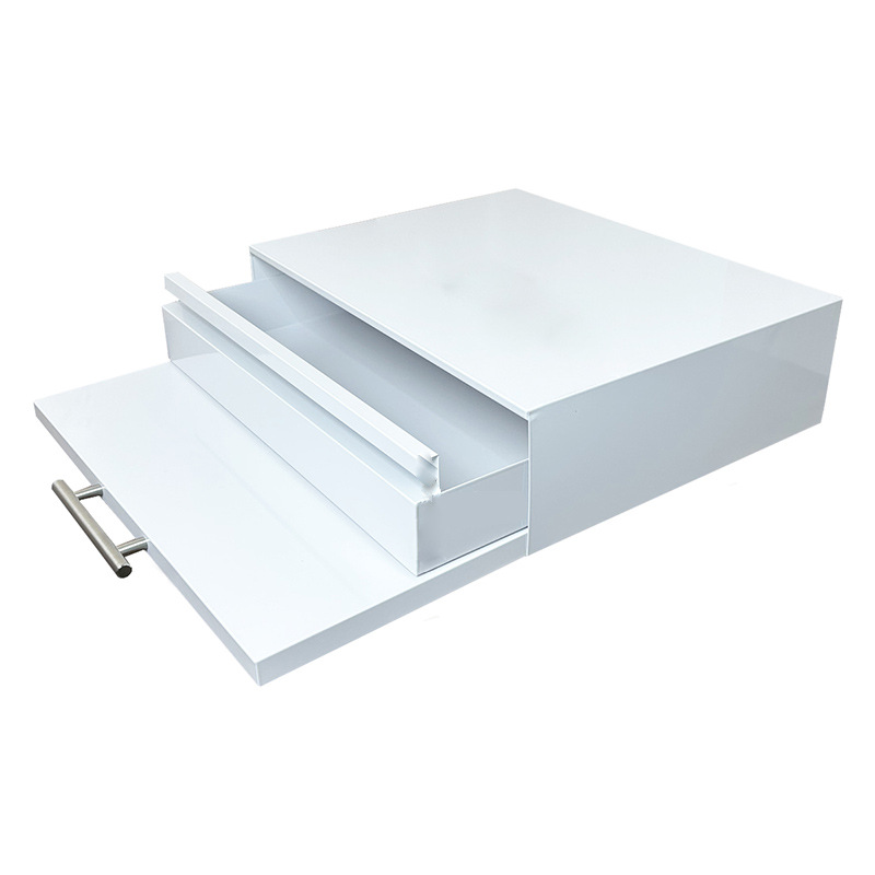 キッチン引き出し式トレー電子レンジ棚引き出し板床面オーブンスタンド伸縮押してまな板を用意します。