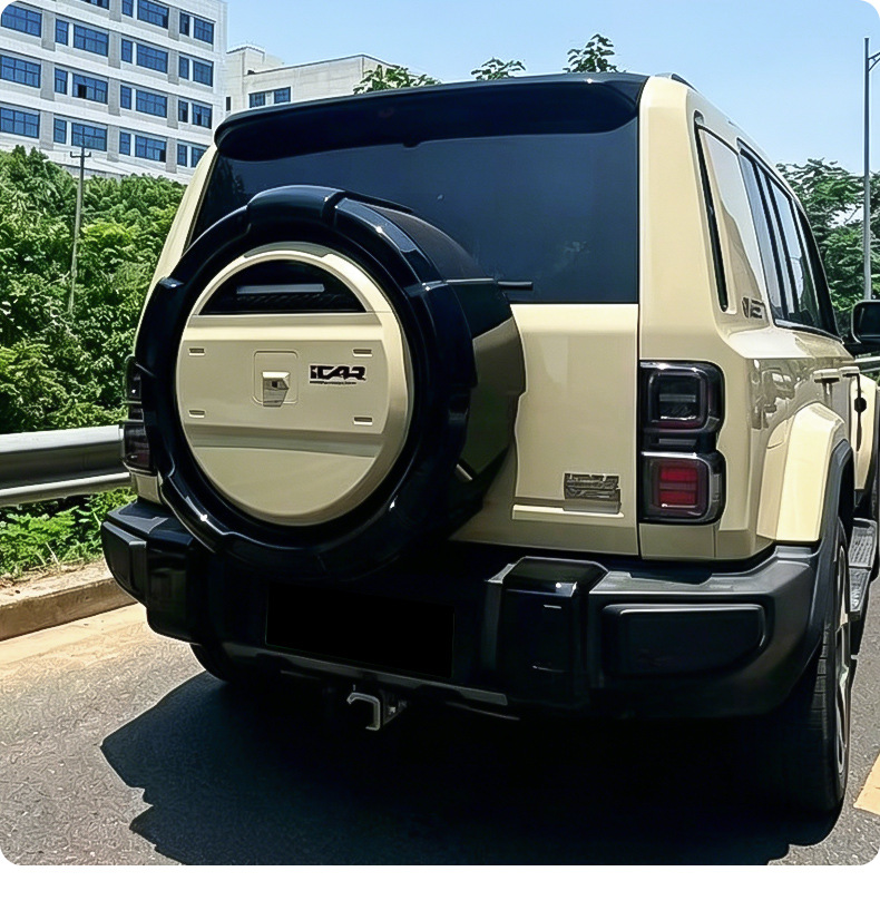 Specialized Chery Icar V27 Spare Tire Cover, Integrated Non-Destructive Installation, Scratch-Resistant, Wear-Resistant, Rain-Proof, Sun-Proof Modification Accessory