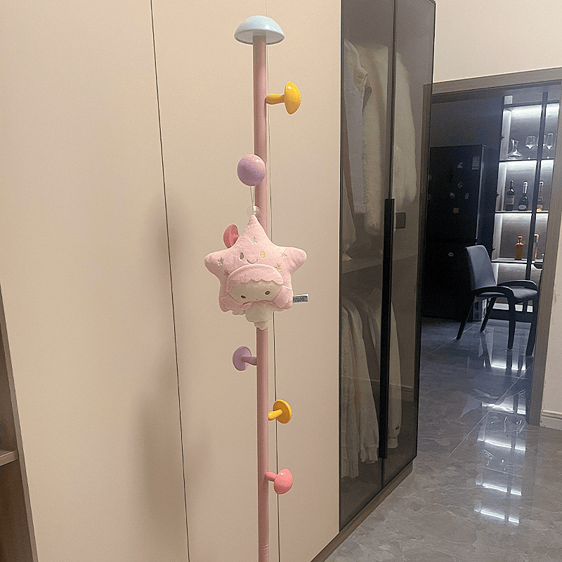ドーパミンきのこハンガー家庭用ハンガー寝室床置き収納神器子供部屋装飾かわいい厚手太め|undefined
