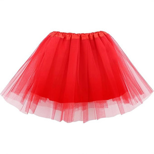European and American Four-layer Children's Lining Lining Mesh Skirt Sanding Lining Pleated Skirt Dance Performance Tutu Skirt